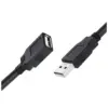 Дата кабель USB 2.0 AM/AF 1.8m black ColorWay (CW-CBUF076-BK)