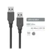 Дата кабель USB 2.0 AM/AM 1.0m black ColorWay (CW-CBUU071-BK)