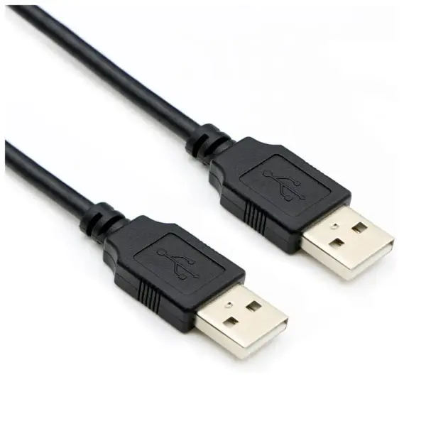 Дата кабель USB 2.0 AM/AM 1.0m black ColorWay (CW-CBUU071-BK)