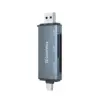 Зчитувач флеш-карт ColorWay USB 2.0/USB-C to CF/SD/MicroSD (CW-CR-01)