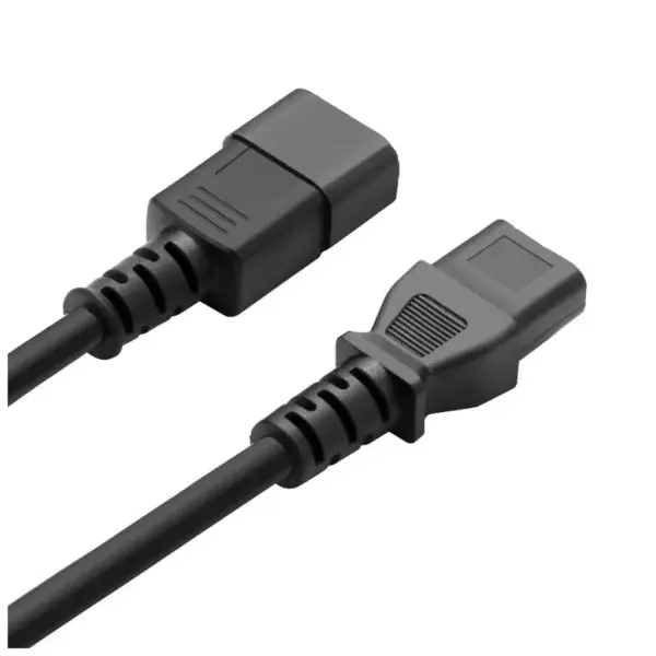 Кабель живлення C13 to C14 1.8m 0.75mm2 black ColorWay (CW-CBP087-BK)