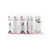 Дата кабель USB 2.0 AM to Micro 5P 1.0m braided black XO (NB235_M_Black)
