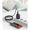 Дата кабель USB 2.0 AM to Micro 5P 1.0m braided black XO (NB235_M_Black)