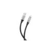Дата кабель USB 2.0 AM to Micro 5P 1.0m 6A silicone black XO (NB251_M_Black)