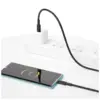 Дата кабель USB-C to USB-C 1.0m 100W braided black XO (NBQ199_С_Black)