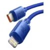 Дата кабель USB-C to Lightning 1.2m 20W blue Baseus (CAJY000203)