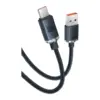 Дата кабель USB 2.0 AM to USB-C 1.2m 100W black Baseus (CAJY000401) Дата кабель USB 2.0 AM to USB-C 1.2m 100W black Baseus (CAJY000401)