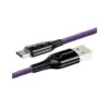 Дата кабель USB 2.0 AM to Lightning 1.0m 2.4A purple Baseus (CALCD-05)
