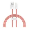 Дата кабель USB 2.0 AM to Lightning 1.0m 2.4A orange Baseus (CALD000407)