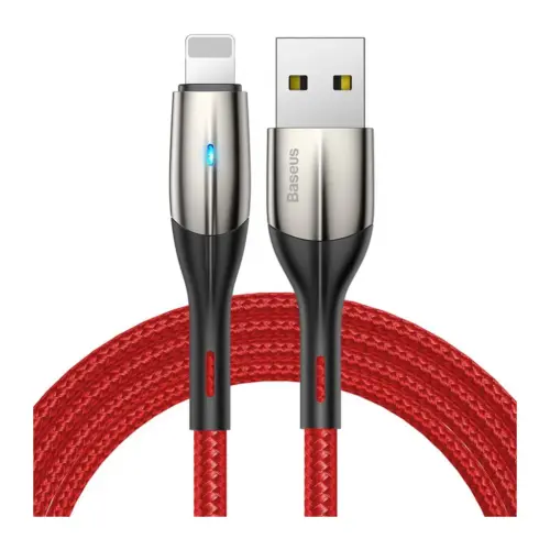 Дата кабель USB 2.0 AM to Lightning 1.0m 2.4A red Baseus (CALSP-B09) Дата кабель USB 2.0 AM to Lightning 1.0m 2.4A red Baseus (CALSP-B09)