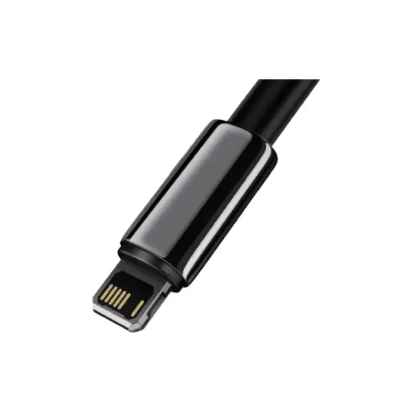 Дата кабель USB 2.0 AM to Lightning 1.0m 2.4A black Baseus (CALWJ-01)