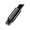 Дата кабель USB 2.0 AM to Lightning 2.0m 2.4A black Baseus (CALWJ-A01) Дата кабель USB 2.0 AM to Lightning 2.0m 2.4A black Baseus (CALWJ-A01)