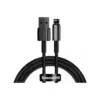 Дата кабель USB 2.0 AM to Lightning 2.0m 2.4A black Baseus (CALWJ-A01) Дата кабель USB 2.0 AM to Lightning 2.0m 2.4A black Baseus (CALWJ-A01)