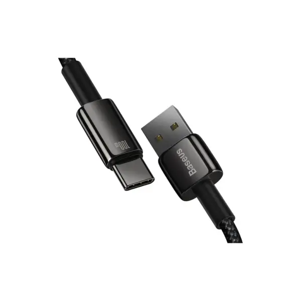Дата кабель USB 2.0 AM to USB-C 1.0m 100W black Baseus (CAWJ000001)