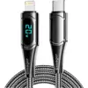 Дата кабель USB-C to Lightning 1.0m 20W Digital Display black Essager (EXCTL-YD01) Дата кабель USB-C to Lightning 1.0m 20W Digital Display black Essager (EXCTL-YD01)