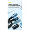 Дата кабель USB 2.0 AM to USB-C 1.0m 100W 90° corner black Essager (EXCWT7A-CG01-P)