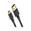 Дата кабель USB 2.0 AM to Mini 5P 2.0m US132 black Ugreen (30472)
