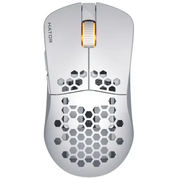 Мишка Hator Stellar Wireless/Bluetooth/USB White (HTM651)