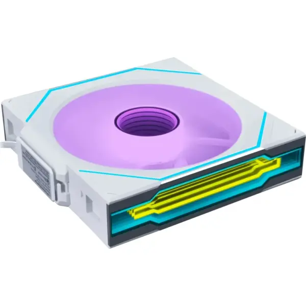 Кулер до корпусу Lian Li Uni Fan SL-INF WIRELESS 120-1, White (G99.12SLIN1W1W.00)