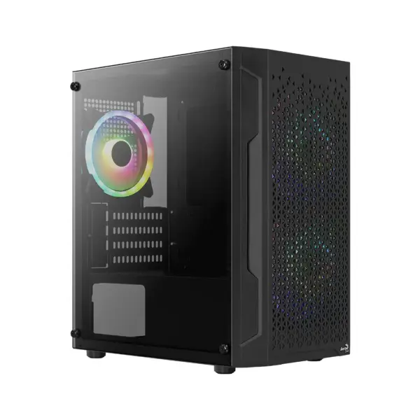 Корпус для ПК AeroCool Trinity Mini-G-BK-v2 (ACCS-PV32033.11) Корпус для ПК AeroCool Trinity Mini-G-BK-v2 (ACCS-PV32033.11)