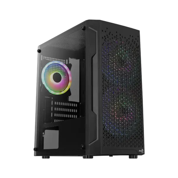 Корпус для ПК AeroCool Trinity Mini-G-BK-v2 (ACCS-PV32033.11) Корпус для ПК AeroCool Trinity Mini-G-BK-v2 (ACCS-PV32033.11)