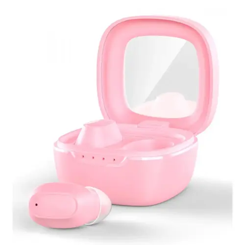 Навушники Choetech TWS Small Cube Pink (BH-T23-PK) Навушники Choetech TWS Small Cube Pink (BH-T23-PK)