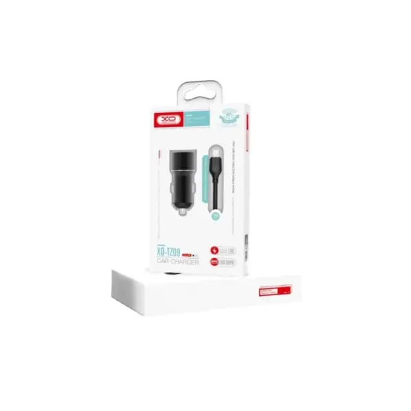 Зарядний пристрій XO 1xUSB + cable USB to Micro 5P TZ09 black (6920680873487)