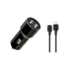Зарядний пристрій XO 1xUSB + cable USB to Micro 5P TZ09 black (6920680873487)