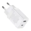 Зарядний пристрій Baseus 1xUSB-C 30W + 1xUSB white (CCSUPP-E02)