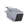 Зарядний пристрій Ugreen 2xUSB-C PD45W GaN X707 gray (35008)