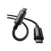 Дата кабель USB-C to USB-C 2.0m 240W Black Baseus (CAWJ040101)
