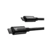 Дата кабель USB-C to USB-C 2.0m 240W Black Baseus (CAWJ040101)