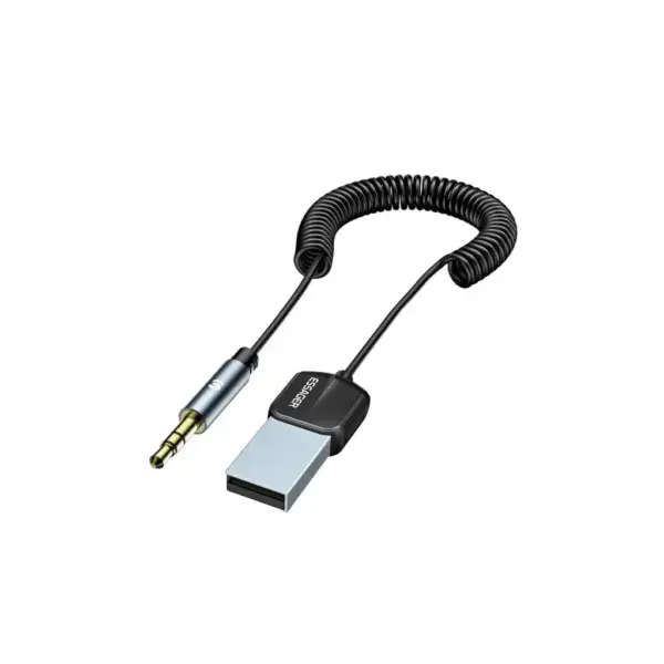 Bluetooth трансмітер Essager Lingfeng Bluetooth 5.0 Aux Adapter Car Wireless Receiver USB (EBT-LF01-P) Bluetooth трансмітер Essager Lingfeng Bluetooth 5.0 Aux Adapter Car Wireless Receiver USB (EBT-LF01-P)