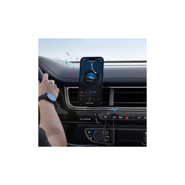 Bluetooth трансмітер Essager Lingfeng Bluetooth 5.0 Aux Adapter Car Wireless Receiver USB (EBT-LF01-P) Bluetooth трансмітер Essager Lingfeng Bluetooth 5.0 Aux Adapter Car Wireless Receiver USB (EBT-LF01-P)