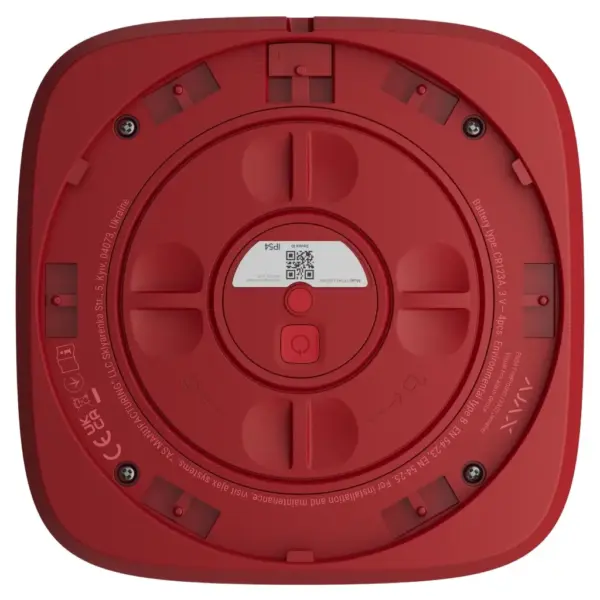 Сирена Ajax EN54 FireProtect VAD red