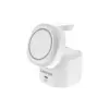 Зарядний пристрій Canyon 4-in-1 wireless charging stand 30W + cable 1.0m white (CNS-WCS405WW/A)