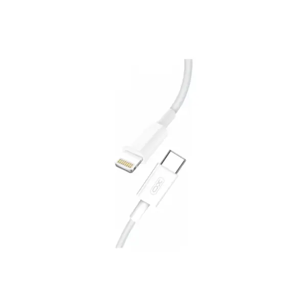 Дата кабель USB-С to Lightning 1.0m PD18W NB113 white XO (6920680863846)