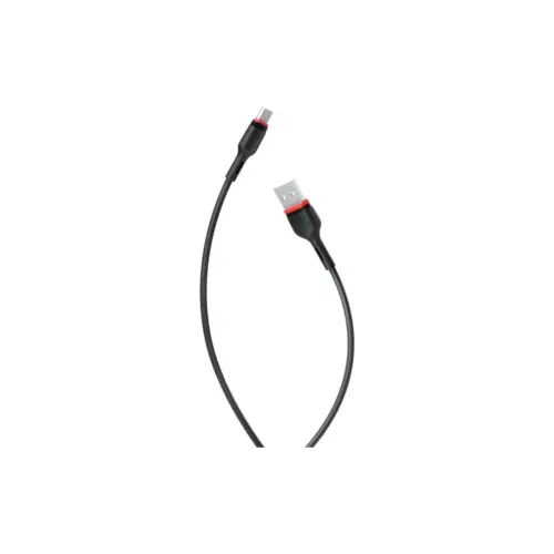 Дата кабель USB 2.0 AM to Micro 5P 1.0m 2.4A NB-P171 black XO (6920680873661)