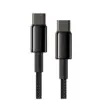 Дата кабель USB-C to USB-C 1.0m 100W black Baseus (CATWJ-01)