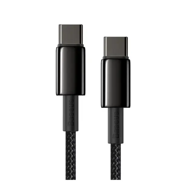Дата кабель USB-C to USB-C 1.0m 100W black Baseus (CATWJ-01)