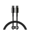Дата кабель USB-C to USB-C 1.0m 100W black Baseus (CATWJ-01)