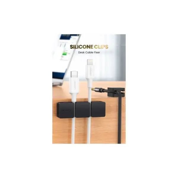 Тримач для кабелю Ugreen LP208 Cable Holder Clips Black (70585)