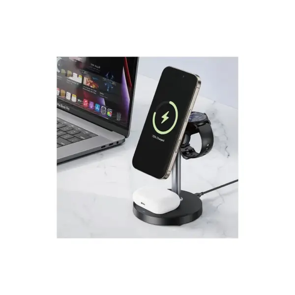 Зарядний пристрій XO Wireless 15W black (CX038.black)