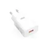Зарядний пристрій XO USB-A QC18W White (L127.white)