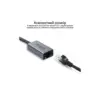 Адаптер Promate USB-C to RJ45 Ethernet 1000Mbps grey (gigaLink-c.grey)