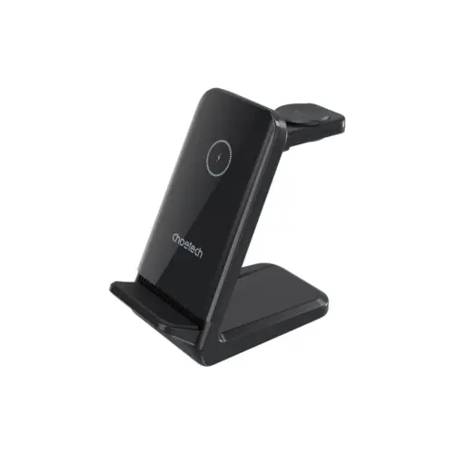 Зарядний пристрій Choetech Wireless 3-in-1 15W black (T608-F)
