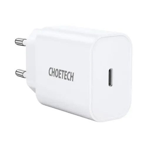 Зарядний пристрій Choetech USB-C PD20W white (Q5004-V5)
