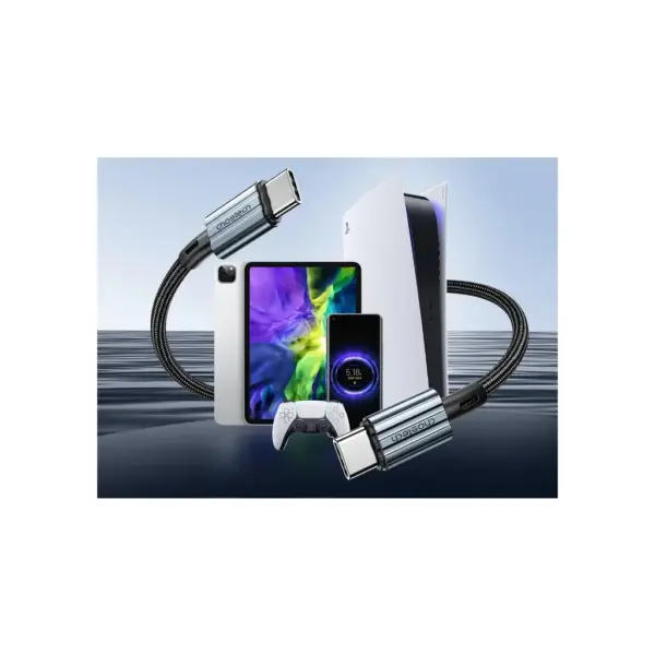 Дата кабель USB-C to USB-C 2.0m PD60W black Choetech (6932112105035) Дата кабель USB-C to USB-C 2.0m PD60W black Choetech (6932112105035)