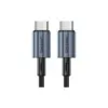Дата кабель USB-C to USB-C 2.0m PD60W black Choetech (6932112105035) Дата кабель USB-C to USB-C 2.0m PD60W black Choetech (6932112105035)
