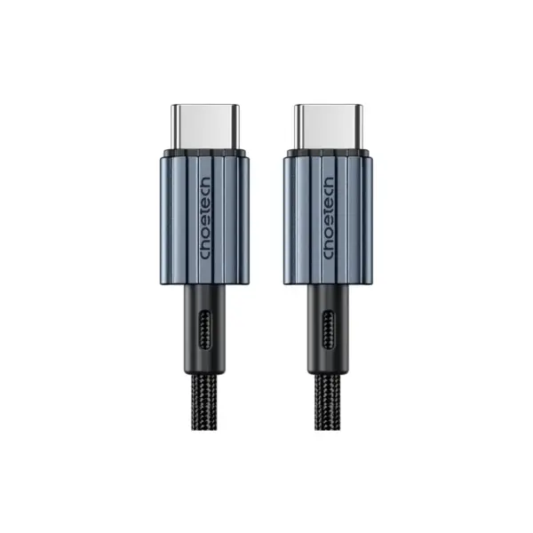 Дата кабель USB-C to USB-C 2.0m PD60W black Choetech (6932112105035) Дата кабель USB-C to USB-C 2.0m PD60W black Choetech (6932112105035)